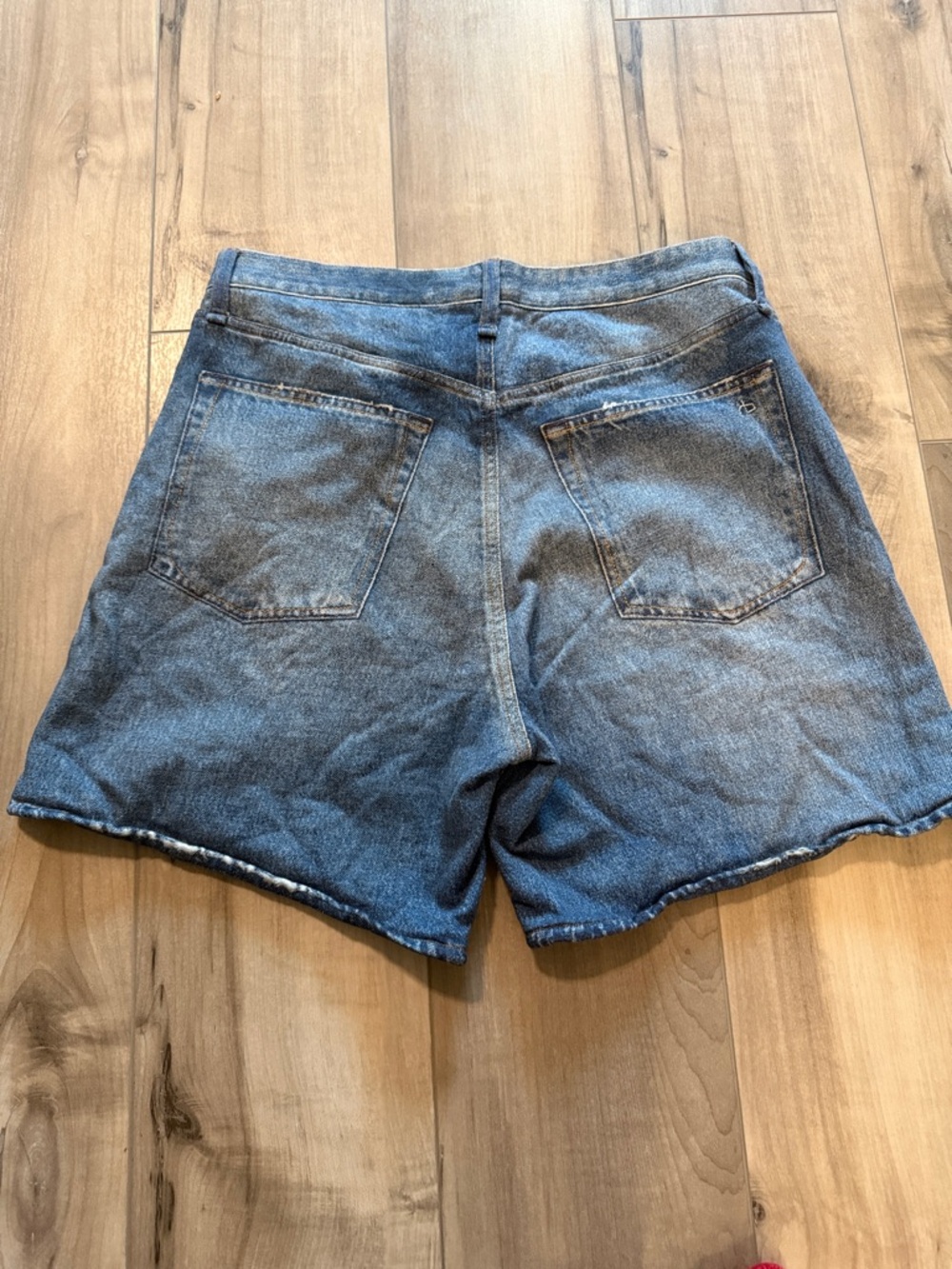 NEW Rag & Bone Miramar Sofie Cotton Terry Sweatpant Jean Walking Shorts. Size 30 - Picture 5 of 7